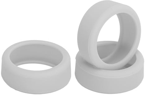 Silikon-Ring-Schutz, 3 Stück Silikon-Ring-Abdeckungen, Kratzfeste Smart-Ring-Abdeckung für Training, Sport, Hausarbeit, Leicht zu Reinigen (M)