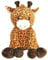 BEMIRO Giraffe Kuscheltier XXL – 70 cm, flauschig weich, gestickte Augen, mit Schlaufe zum Aufhängen