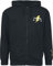 Pokémon Men's Hooded Jacket Black Fan Merch, Gaming, Nintendo, Pikachu, black, XL