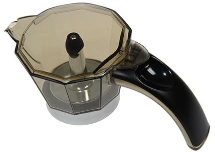De Longhi Caraffa di Ricambio per Moka Elettrica Alicia, 2 Tazze, Compatibile con EMK2, EMKE21, EMKEC2