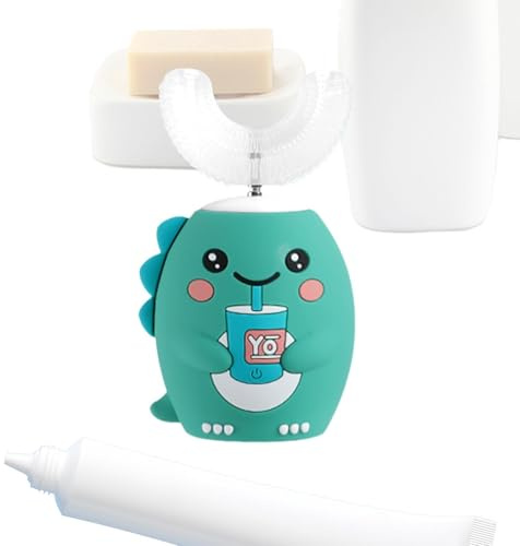 Spazzolino Elettrico Per Bambini Ricarica USB Pulizia Completa Della Bocca