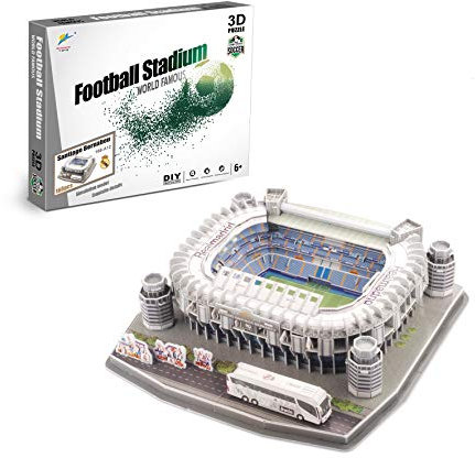 Zeye 3D Puzzle - Estadio Santiago Bernabeu - Real Madrid