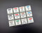 Max Keyboard Cherry MX Switch Tester - 12-Key Mechanical Keyboard Sampler With Printed PBT Keycaps (Cherry MX Color Included)
