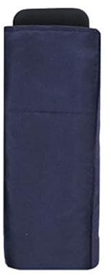 SMATI Mini Kompakt-Faltschirm - Taschengröße 18cm, windfest, 200g ultraleicht, manuell, Reise-Regenschirm, Herren-Regenschirm, Farbe MARINE BLAU