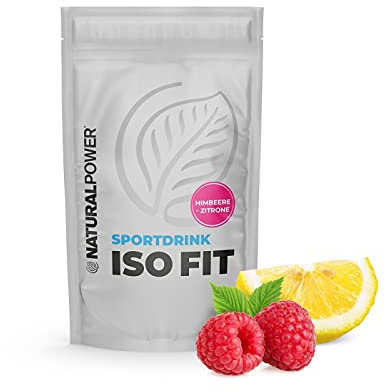 Naturalpower Sportdrink ISO FIT 400g Himbeer Zitrone