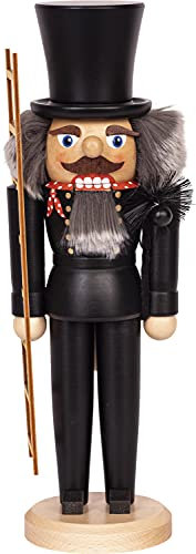 Saico Nussknacker, Holz, schwarz, 29cm