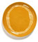 Plate Feast M L22,5 X W22,5 X H2 cm Sunny Yellow Swirl-Stripes White