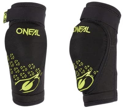 O'NEAL Gomito Dirt Nero/Giallo Neon, V.23 Unisex-Bambini e Ragazzi, One Size