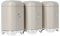 LOVELLO KitchenCraft Boîte de rangement pour thé, café et sucre, latte crème, 11,5 x 11,5 x 19,5 cm
