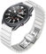 The 5 Shop Uhrenarmband edel Keramik-Armband 20mm 22mm Ersatz Armband weiß Schnellspanner unisex mit Schmetterlingsverschluss luxuriöses keramisches Uhrenband (22mm)