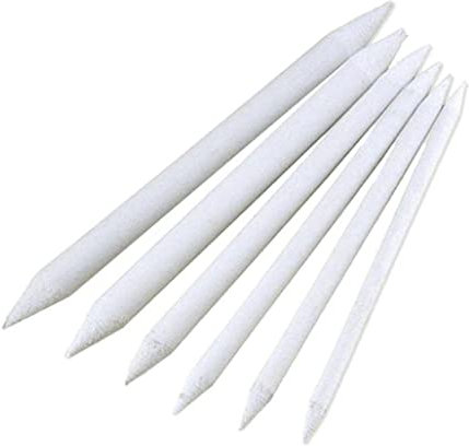 Paper Art Blenders Artist Drawing Blending Stumps Tortillions Sketching Pencils 6 Pcs
