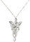 NONDK El Senor Arwen Abendstern-Anhänger aus 925 Sterling Silber, Sterling Silber