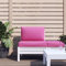 Homgoday Palettenkissen Palettenauflagen Sitzkissen Palettenpolster Palettensitzkissen Sitzkissen für Palettensofa Palettenmöbel 2 STK. Oxford-Gewebe Rosa