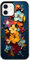 Jeuloth for iPhone 12 Mini Case - Colourful Floral Designed Phone Cases - TPU Phone Cases - Drop Protection
