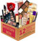 12 Productos de Cosmética y Maquillaje, Perfumeria y Accesorios en Cajita Regalo para Mujer, Valorada en +25 € ideal para sorprender con multimarcas y 12 productos mix variados
