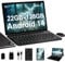 BIEGEDY Tablet 10 Zoll Octa-Core, 22 GB RAM+128 GB ROM (TF1 TB),8000mAh丨Widevine L1丨GMS丨5G WLAN 6丨5MP+8MP丨Bluetooth 5.0丨1280 * 800丨Metallabdeckung Tablet mit Tastatur Maus Schwarz