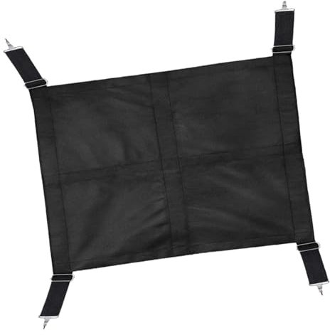 harayaa Stall Guard for Horse with Spring Hooks Mesh Stall Doors for Horses Heavy Duty Sturdy Fence Horse Stall Gate Adjustable