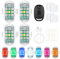 Ainiv Drone Strobe Light, 4PCS Lumière Stroboscopique Lampe Mini Drone, Lumière Anti-Collision Pour les Vols de Nuit, LED Lumière Night Warning Lights, 7 Couleurs Sans Fil Pour Motos, RC Cars, Drones