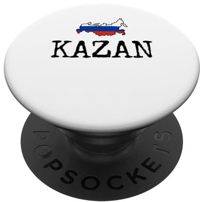 Kasan Souvenir Russland Urlaub Russisch Frauen Männer Reisen PopSockets Klebender PopGrip