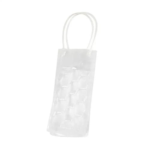 VNSMM Drinks Cooler Portable Liquor Ice-cold Tool Rapid Wine Bottle Freezer Bag PVC Chilling Cooler Ice Bag Beer Cooling Wine Cooler(WHITE)