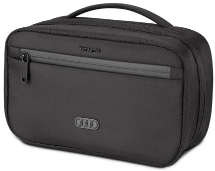 Audi Trousse de Toilette Noire, Noir, Classique