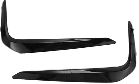 Partuto Vorne Links Vorne Recht Nebelscheinwerfer Grill Nr.51118070541 Vordere Untere Stoßstange Nebelscheinwerfer Abdeckung Einsätze für BMW 5-Serie G30 G31 M-Sport Gloss Schwarz ABS
