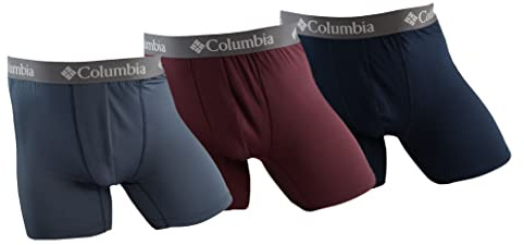 Columbia Herren Boxer Brief Unterwsche, Sonic/Schwarz/Grau, X-Large