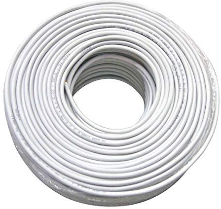 CAVO 8x0,22 ALLUMINIO BOBINA MATASSA 100 METRI 100MT ANTIFURTO ALLARME AC-008