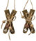 2er Set Christbaumschmuck SKI XL BRAUN nr2384 Skier 10cm Kunstharz Nostalgie Baumschmuck Alpen Thema Winter Ski Fahren Chirstbaumdeko Hänger Natur Shabby Chic Alpen …