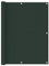 vidaXL Ecran de Balcon Brise-Vue Brise-Vent Jardin Ecran de Protection Ecran d'Intimité Confidentialité Extérieur Vert Foncé 120x400 cm Tissu Oxford