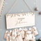 Adventskalender Personalisiert für Kinder | Advent Kalender zum befüllen aus Holz | Wandmontage Weihnachtskalender DIY mit Namen | hellomini (Zweige)