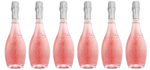 6x 0,75l - Sacchetto - Mille Bolle - Spumante Rosé brut - Italien - Rosé-Schaumwein brut