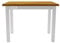 Magnetic Mobel Esstisch Küchentisch Tisch Kiefer massiv Restaurant eckige Tischplatte (60x120, Eiche)