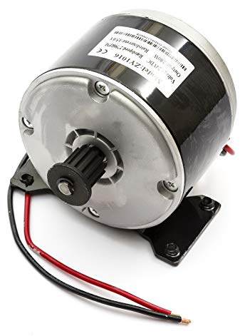 ZY MY 1016 Electric Motor 24v 280w Brushed E Bike Scooter 24 Volt 280 Watt 13T Belt Sprocket