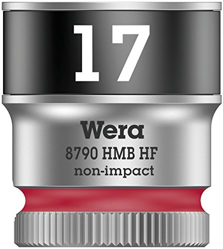 WERA-05003751001-8790 HMB HF 17,0 - Llave de vaso Zyklop con función de sujeción 3/8