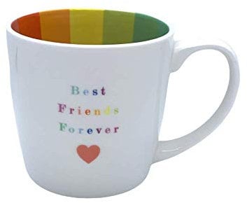 Two Up Two Down Best Friends Forever Inside Out Mug in Gift Box Special Mugs Gifts