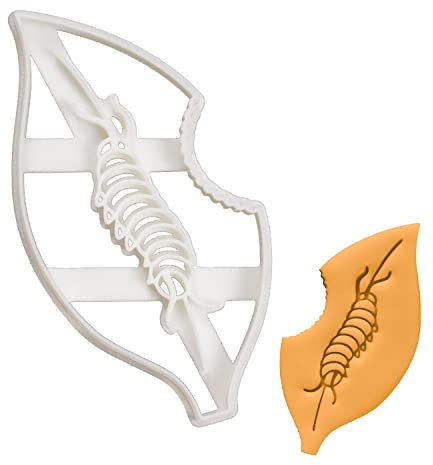 Monarchfalter Raupe Ausstechform, 1 Teil