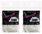 LSTYLE Kurze Lippoint Dartspitzen - weiß | 2BA Soft Tip Points - 2er Pack (60 Tips)
