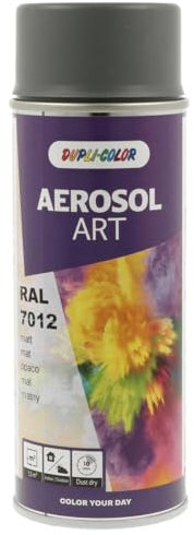 DUPLI-COLOR 467783 AEROSOL ART RAL 7012 basaltgrau matt 400 ml
