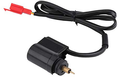 Choke Elektrostarter,Vergaser Elektrische Drosselklappe,2-poliger Vergaser Automatischer elektrischer Choke Passend für GY6 50cc 125cc 150cc Scooter Moped