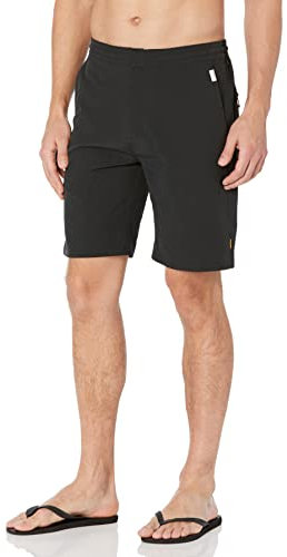 Quiksilver Herren SUVA Amphibian 20 Hybrid Shorts, Schwarz, Klein