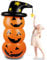 Halloween Deko Aufblasbarer Kürbis,Halloween Dekoration Grusel Set,Halloween Figuren,Halloween Deko Kürbis Accessoires,aufblasbare weihnachtsdeko,kürbis deko groß für Halloween Karneval