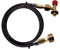 Gomet Campingaz 901,904,907 Adaptateur pour bouteille de gaz butane/remplissage avec tuyau de 8 mm (6 mètres)