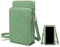 MUIIKOLA Kleine Handy Umhängetasche,Touchscreen Crossbody kleine Handytasche, Multifunktion Damen Umhängetaschen PU Leder Handytasche für iPhone 13/13Pro Max/12/XR, Samsung Galaxy S22/S21/FE