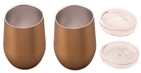 greenrelation Lot de 2 refillmug+ 350 ml gobelets isotherme en acier inoxydable mug coffee to go tasse à café