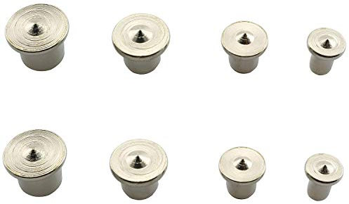 TAODAN 8 Stück/Set Dübelstifte Mittelpunkt-Set 6 mm 8 mm 10 mm 12 mm Dübel Zapfen Mittelset für Holzbearbeitungswerkzeug Zubehör