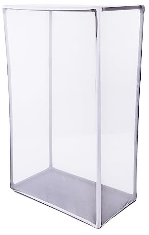 Butterfly Habitat Cage Large Space Wide High PVC Tube Outdoor Mesh Terrarium 16.5 X 29.9 X 48 Inches