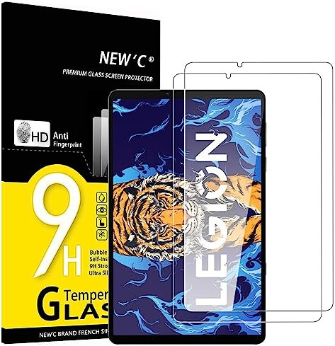 NEW'C 2 Stück, Schutzfolie für Lenovo Legion Y700, Panzer Schutz Glas Folie,9H Härte,HD Displayschutzfolie, 0.33mm Ultra-klar