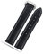 dayeer Lederarmband für Omega Seamaster 300 150 Speedmaster 007 AT150 Braunes Uhrenarmband Faltschließe 19mm 20mm 22mm (Color : B Black-silver, Size : 20mm)