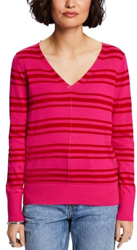 ESPRIT 994ee1i305 Suéter, 661/Rosa Fucsia 2, XXL para Mujer